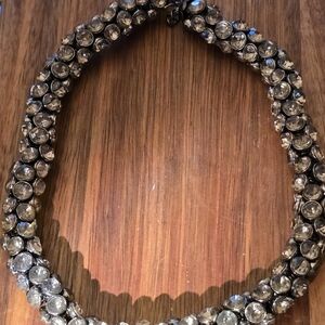 Sparkling Silver Crystal Necklace